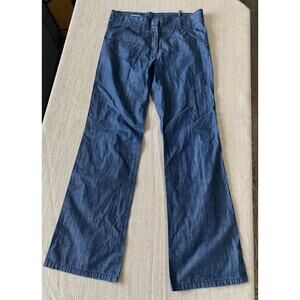 JILL SANDERS DENIM TROUSERS 38 US M SEE PHOTOS FOR SIZE